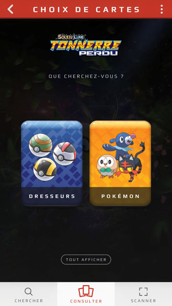 The Pokémon Company lance le Card-Dex du JCC Pokémon