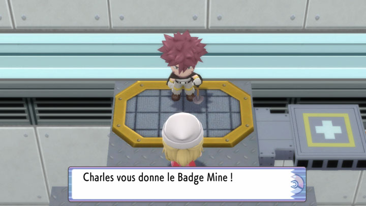 Champion d'Arène Charles Pokémon Diamant Étincelant et Pokémon Perle Scintillante