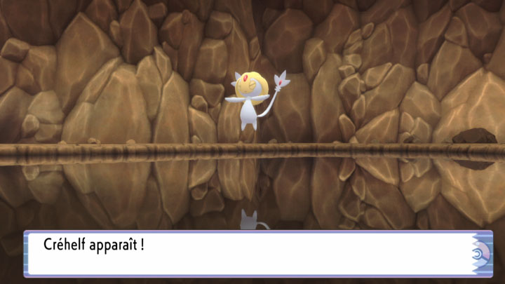 Capture de Créhelf Pokémon Diamant Étincelant et Pokémon Perle Scintillante