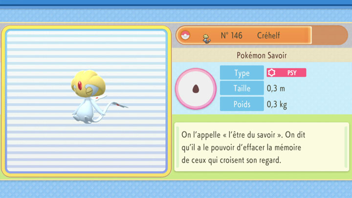 Capturer Créhelf Pokémon Diamant Étincelant et Perle Scintillante