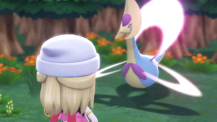 Capture de Cresselia Pokémon Diamant Étincelant et Pokémon Perle Scintillante