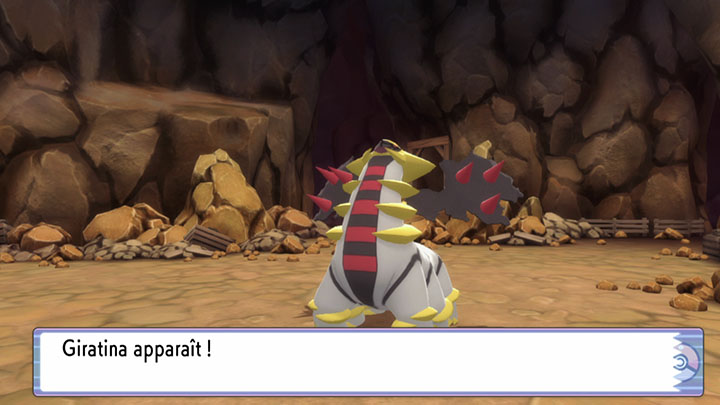 Capture de Giratina Pokémon Diamant Étincelant et Pokémon Perle Scintillante