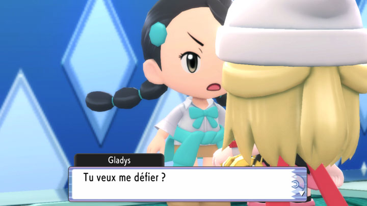Championne d'Arène Gladys Pokémon Diamant Étincelant et Pokémon Perle Scintillante
