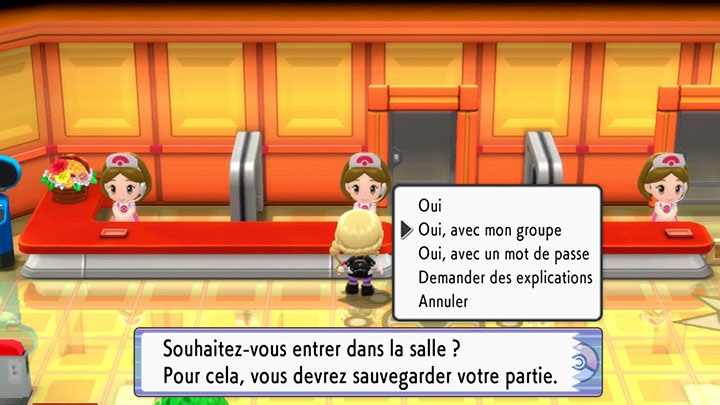 Créer un groupe Pokémon Diamant Étincelant et Pokémon Perle Scintillante