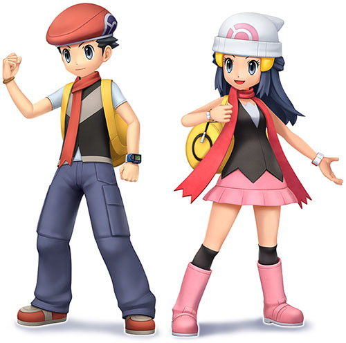 Aurore et Louka Pokémon Diamant Étincelant et Perle Scintillante Aurore et Louka Pokémon Diamant Étincelant et Perle Scintillante