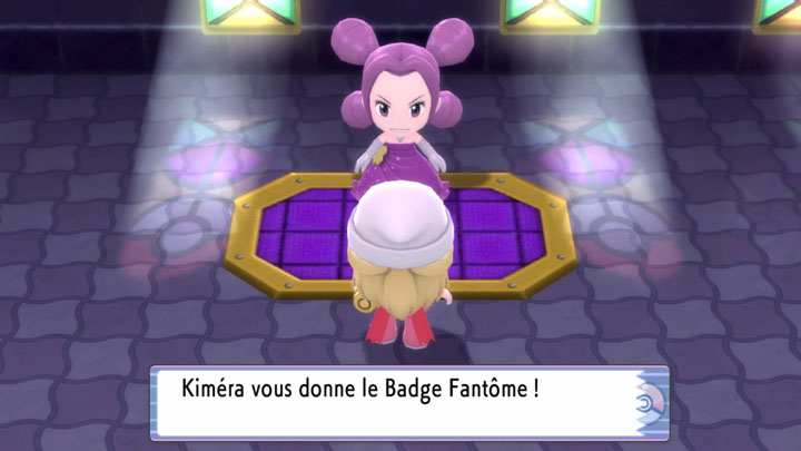 Championne d'Arène Kiméra Pokémon Diamant Étincelant et Pokémon Perle Scintillante