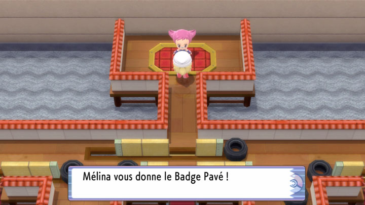 Championne d'Arène Mélina Pokémon Diamant Étincelant et Pokémon Perle Scintillante