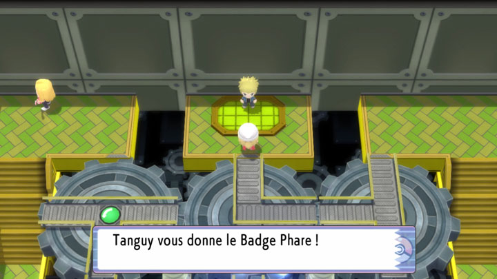 Champion d'Arène Tanguy Pokémon Diamant Étincelant et Pokémon Perle Scintillante
