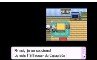 Effaceur de Capacités Pokémon Diamant et Pokémon Perle