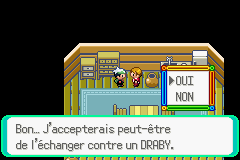 Échange interne Pacifiville Pokémon Émeraude Échange interne Pacifiville Pokémon Émeraude
