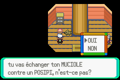 Échange interne Cimetronelle Pokémon Émeraude Échange interne Cimetronelle Pokémon Émeraude