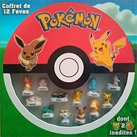 Fève de collection ❤️ Galette des Rois - CROQUINE - Pokémon