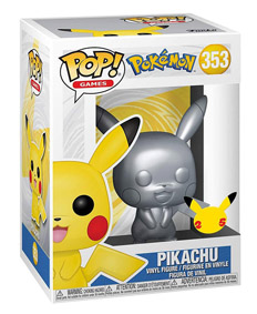 Pikachu Silver (POP! Games 353)