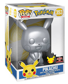 Pikachu Super Sized Silver (POP! Games 353)