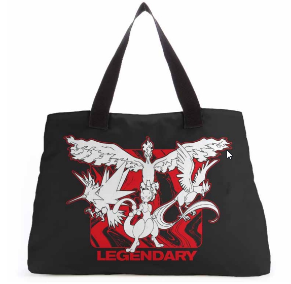 Tote bag Artikodin / Électhor / Sulfura - Pokémon Légends