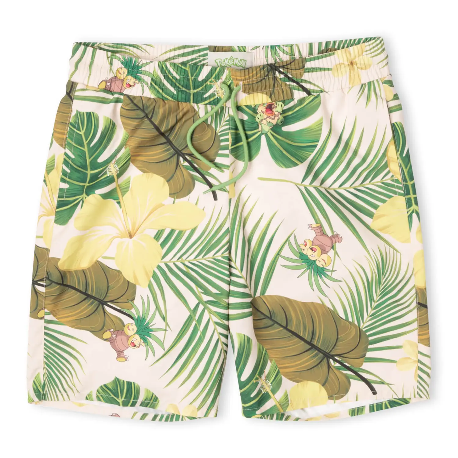 Short de bain à motif palmiers Noadkoko