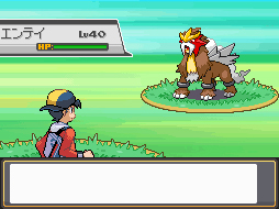 Entei Pokémon Or HeartGold et Argent SoulSilver