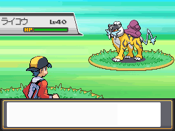 Raikou Pokémon Or HeartGold et Argent SoulSilver