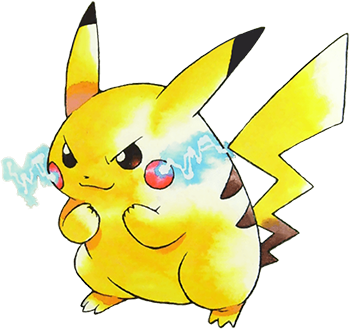 Starter Pikachu Pokémon Jaune