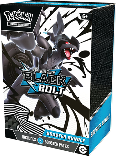 Lot de boosters Écarlate et Violet – Foudre Noire ou Écarlate et Violet – Flamme Blanche