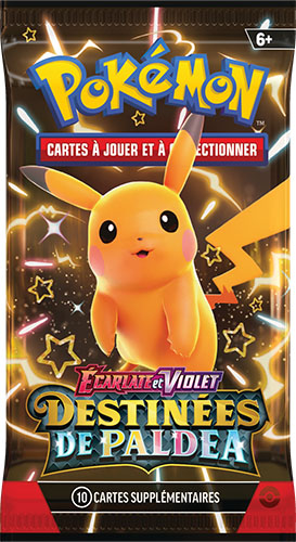 Booster Pikachu Carmadura - Écarlate & Violet - Destinées de Paldea
