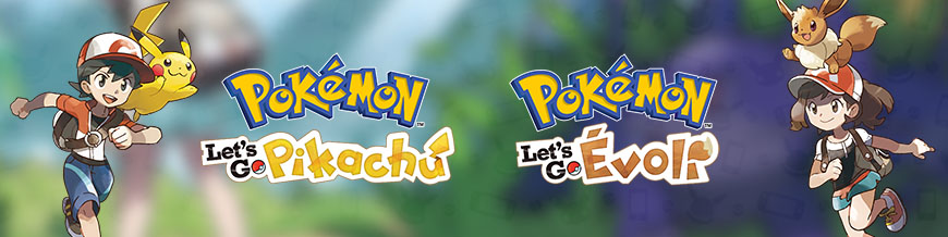 Pokémon : Let's Go Pikachu, et Pokémon : Let's Go, Évoli