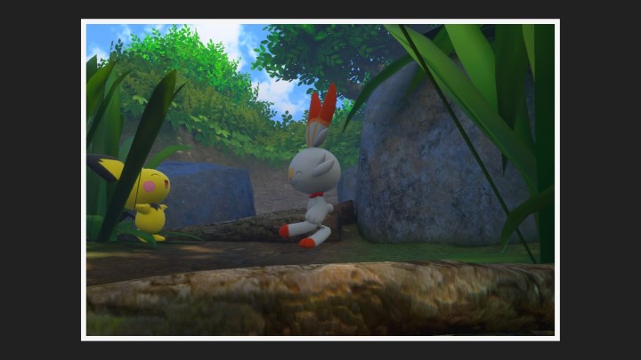 New Pokémon Snap - Chemin (jour) dans Flambino