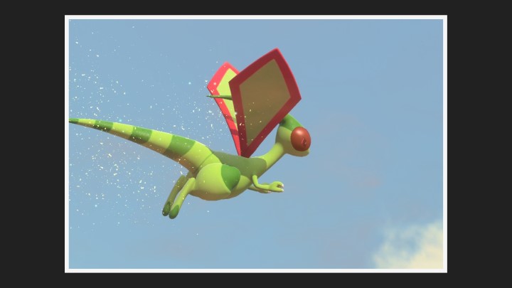 New Pokémon Snap - Libégon dans Désert (jour)