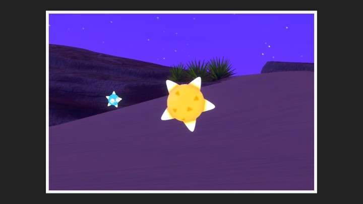 New Pokémon Snap - Désert (nuit) dans Météno