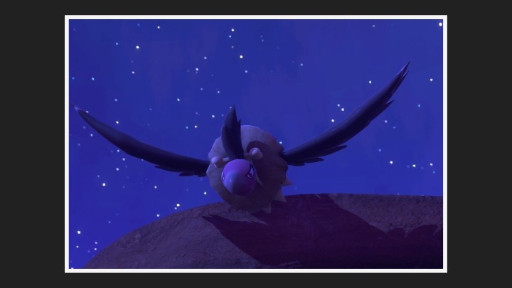 New Pokémon Snap - Désert (nuit) dans Vaututrice