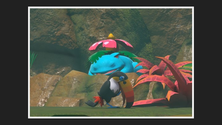 New Pokémon Snap - Fleuve (jour) dans Florizarre