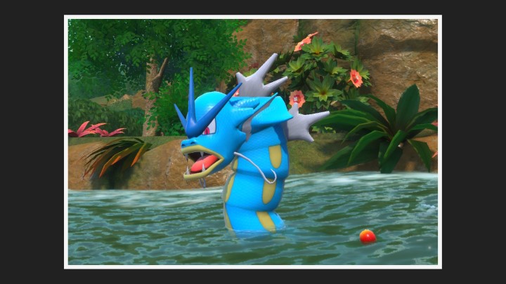 New Pokémon Snap - Léviator dans Fleuve (jour)