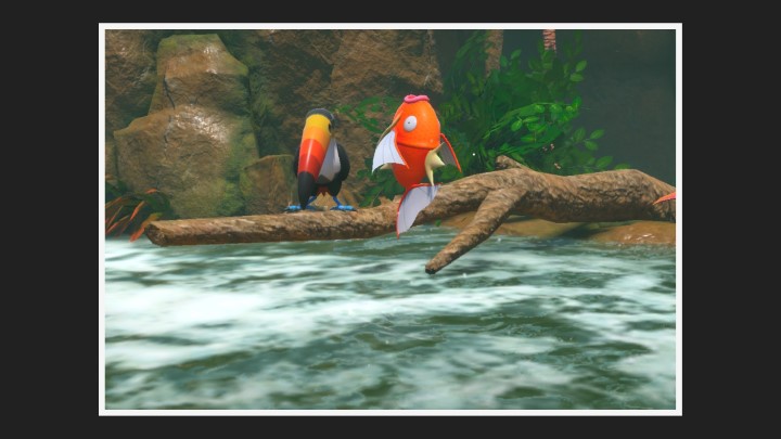 New Pokémon Snap - Magicarpe dans Fleuve (jour)