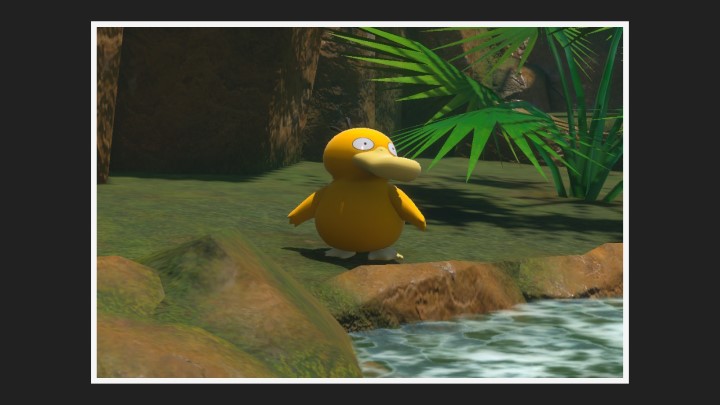 New Pokémon Snap - Psykokwak dans Fleuve (jour)