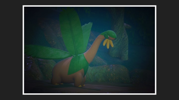 New Pokémon Snap - Fleuve (nuit) dans Tropius