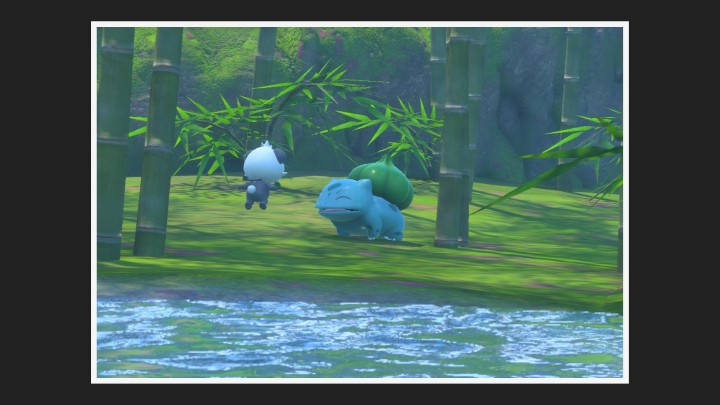 New Pokémon Snap - Bulbizarre dans Forêt
