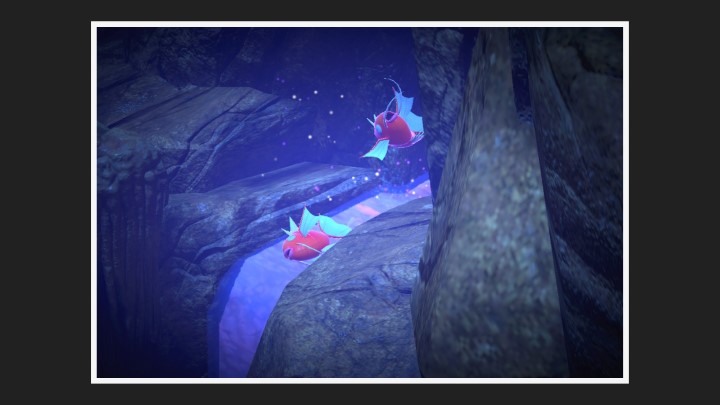 New Pokémon Snap - Magicarpe dans Grotte