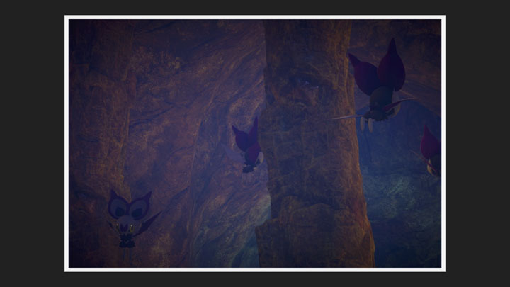 New Pokémon Snap - Sonistrelle dans Grotte