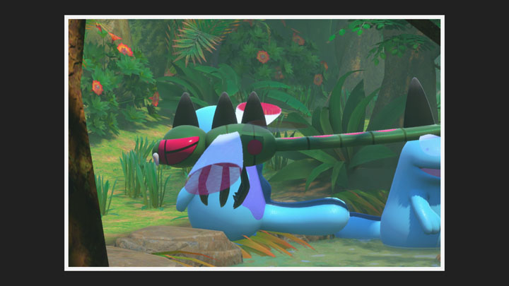 New Pokémon Snap - Jungle (jour) dans Yanmega
