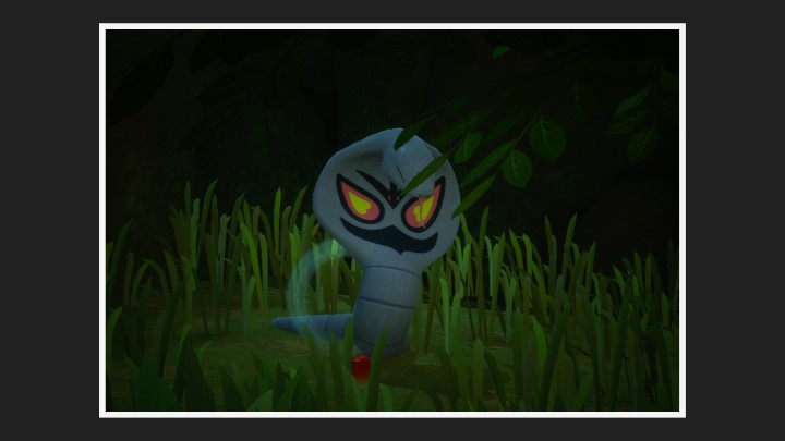 New Pokémon Snap - Arbok dans Jungle (nuit)