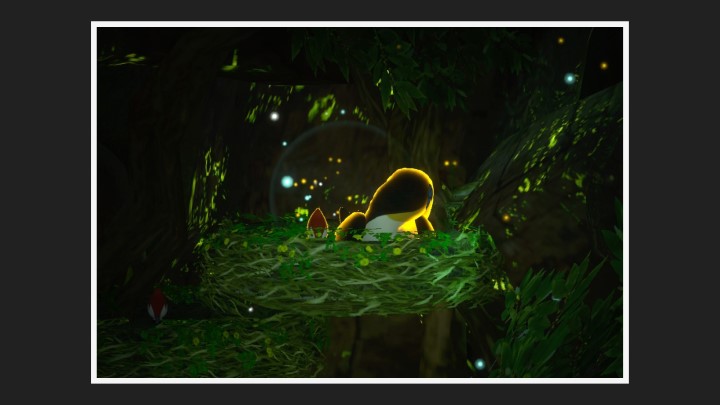 New Pokémon Snap - Bazoucan dans Jungle (nuit)