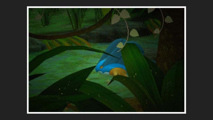 New Pokémon Snap - Laggron dans Jungle (nuit)