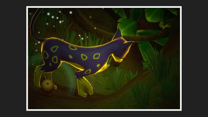 New Pokémon Snap - Léopardus dans Jungle (nuit)