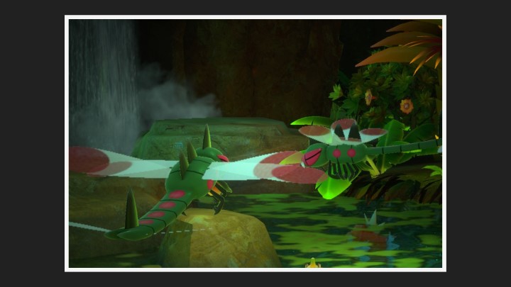 New Pokémon Snap - Yanmega dans Jungle (nuit)