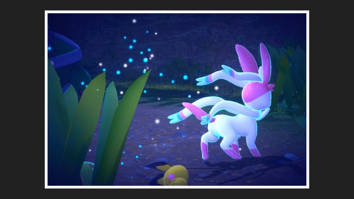 New Pokémon Snap - Parc (nuit) dans Nymphali