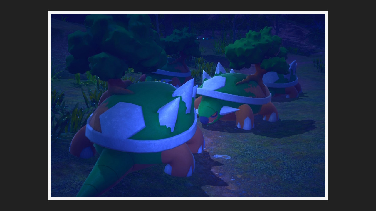 New Pokémon Snap - Parc (nuit) dans Torterra