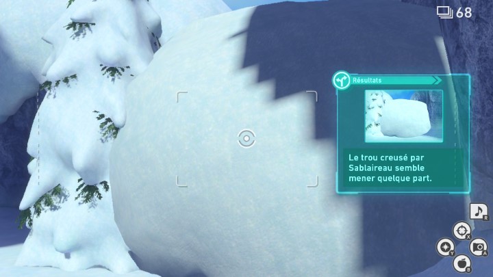 New Pokémon Snap - Le chemin derrière le mur de neige