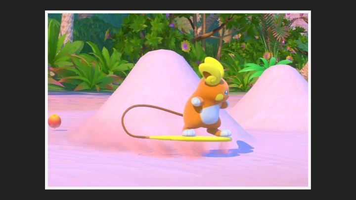 New Pokémon Snap - Raichu dans Plage (jour)