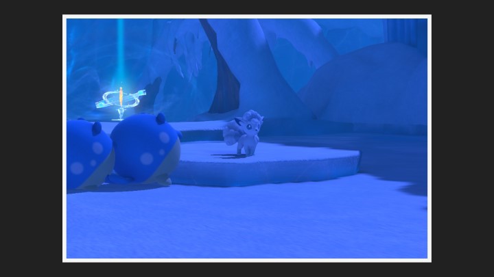 New Pokémon Snap - Goupix dans Plaine (nuit)