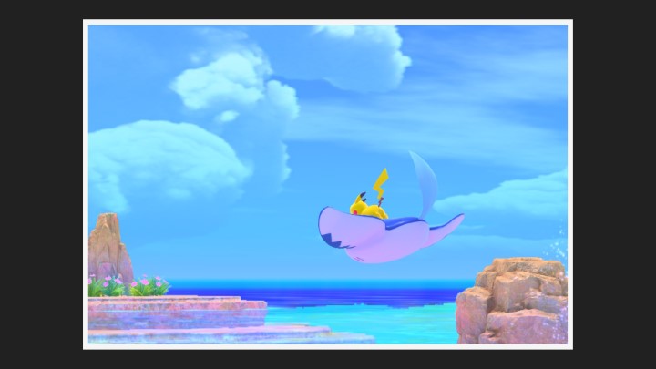 New Pokémon Snap - Récif (jour) dans Pikachu